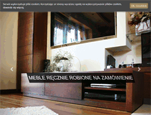 Tablet Screenshot of meblezadora.pl
